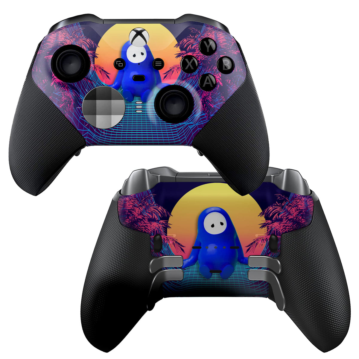 DreamController Cherry Blossom X-box Elite Controller Series 2 Limited Edition Custom Elite Series 2 Controller for X-box One/Series X/S. with Advanced Hydro-Dip Paint Technology (Not Just a Skin)