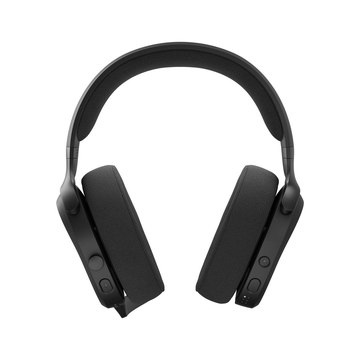 Fractal Design Scape Dark - Wireless PC Gaming Headset - Detachable Flip-to-Mute Microphone with Noise Cancellation - Battery Life Up to 40 Hours - Configurable Ambient Lighting - Black
