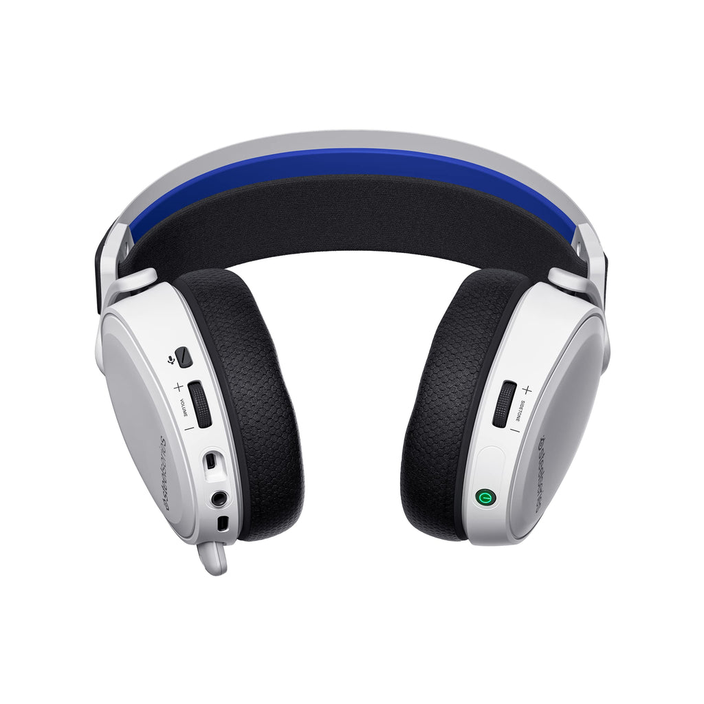 SteelSeries Arctis 7P+ Bluetooth Wireless Gaming Headset for PlayStation 4/5 - White