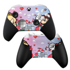 DreamController Cherry Blossom X-box Elite Controller Series 2 Limited Edition Custom Elite Series 2 Controller for X-box One/Series X/S. with Advanced Hydro-Dip Paint Technology (Not Just a Skin)