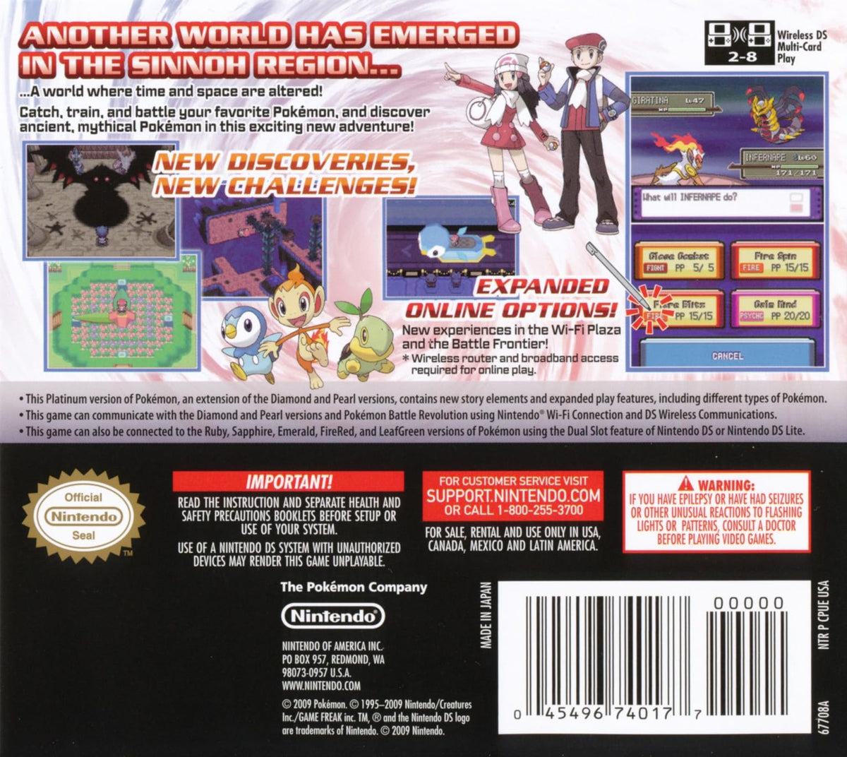 Pokemon Platinum Version (Renewed)