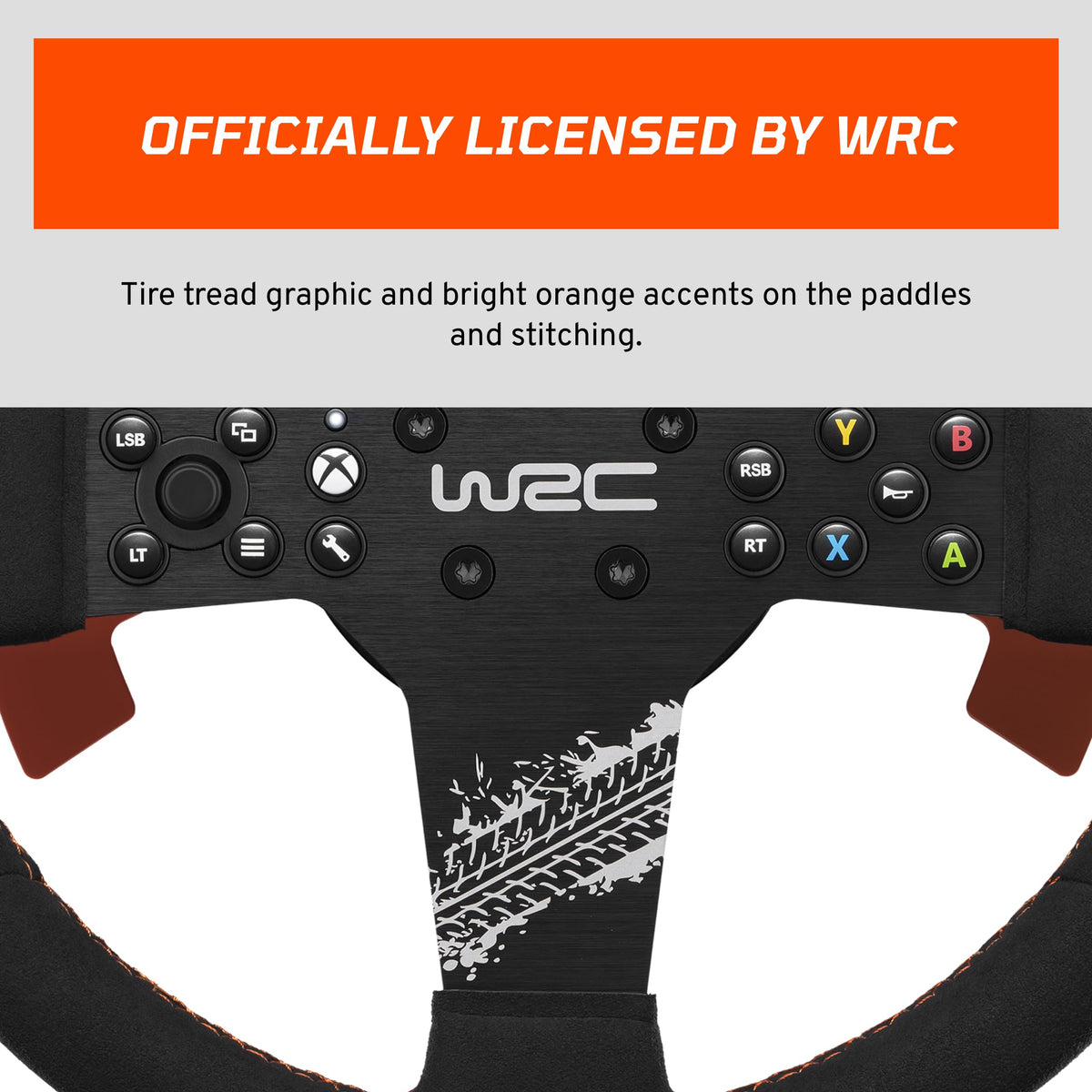 FANATEC CSL Elite Officially Licensed WRC Rally Sim Racing Steering Wheel