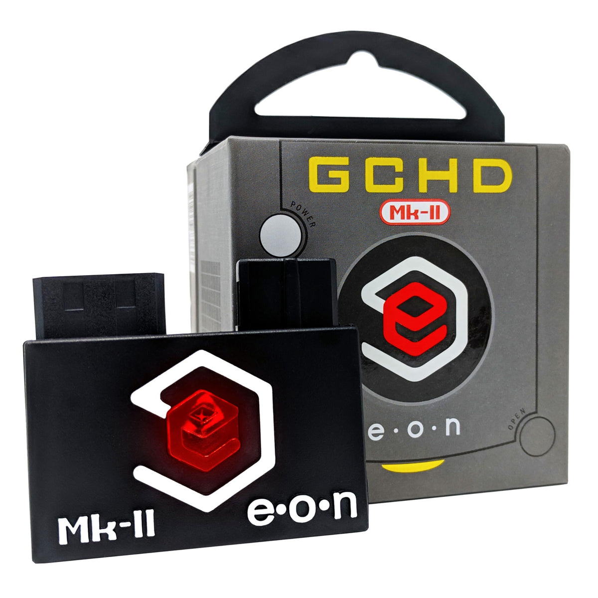 GCHD Mk-II | Gamecube HD Adapter for Nintendo Gamecube – HDMI Converter, Digital Audio, Plug & Play, Zero Lag, Video Enhancer (Jet Black)
