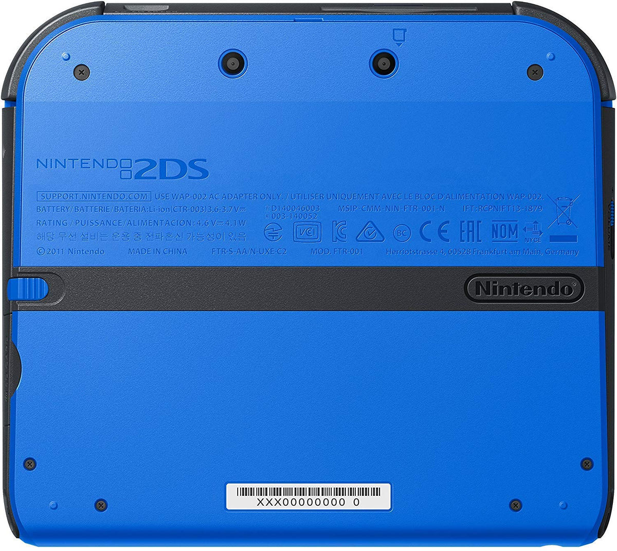 Nintendo 2DS - Electric Blue (Renewed) [video game]