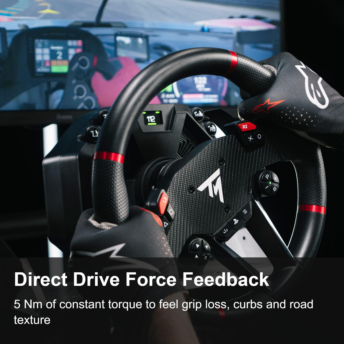 Thrustmaster T598 Direct Drive Racing Wheel & Pedal Set - PS5 & PC