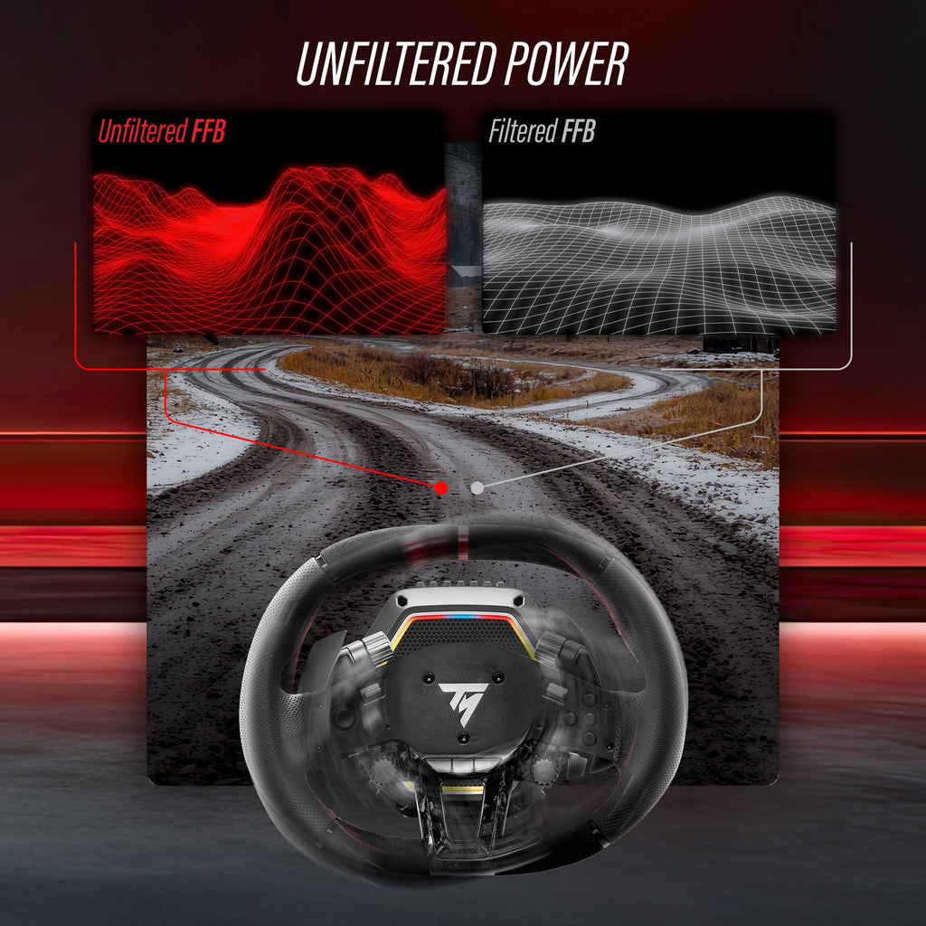 Thrustmaster T818 Black Edition, 10 Nm Direct Drive Racing Base for PC
