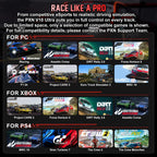 PXN V10 Ultra Direct Drive Racing Wheel, 3.2Nm Force Feedback