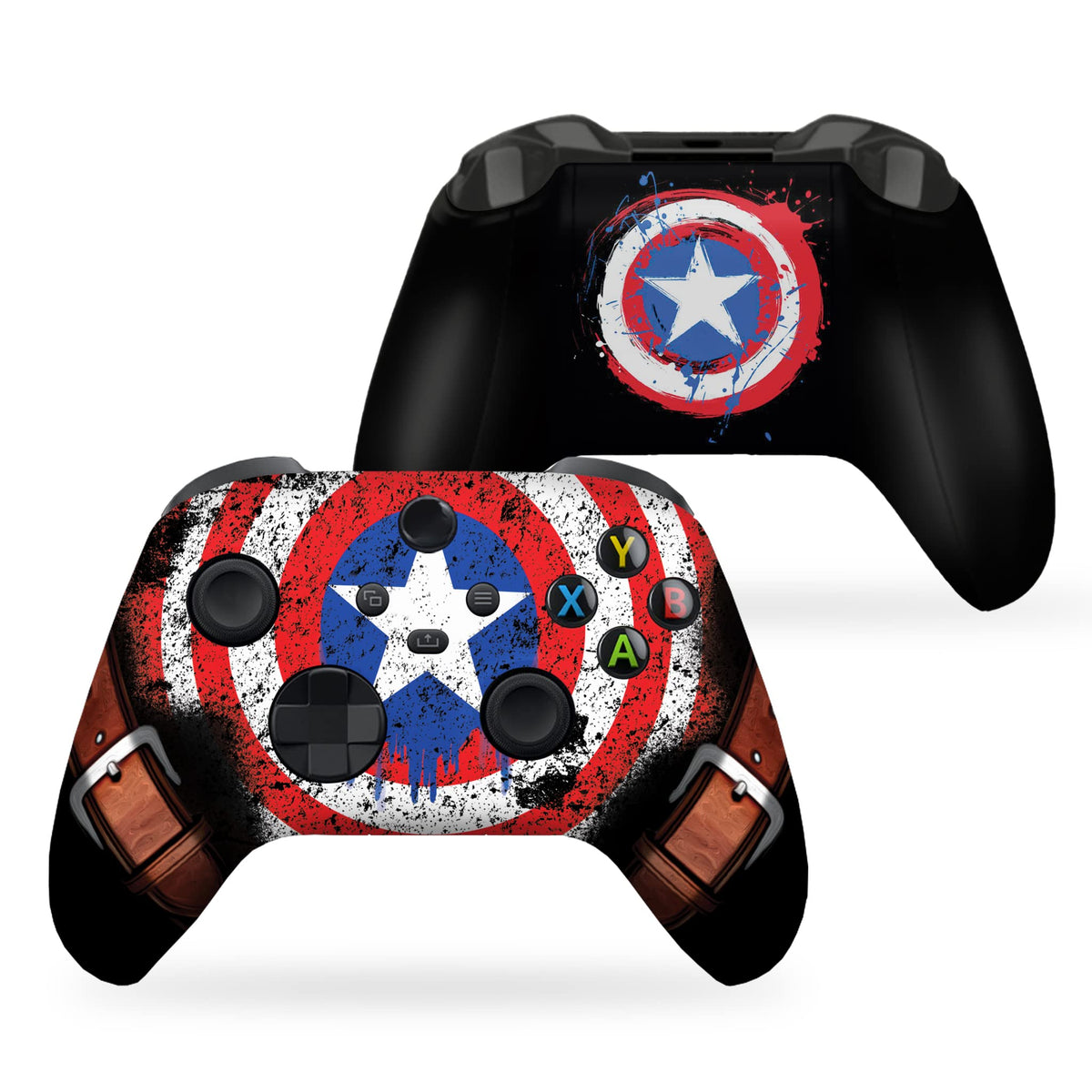Spiider-Man Red Superhero Modded Custom X-box Controller Wireless