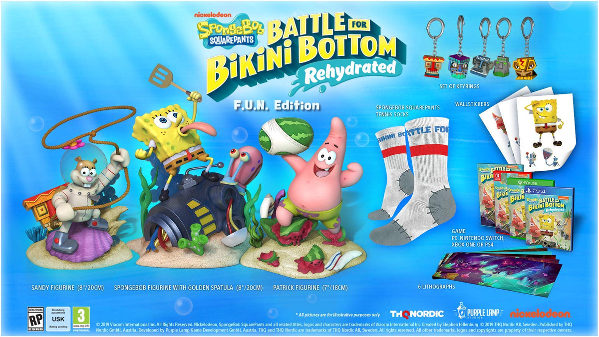 Spongebob Squarepants: Battle for Bikini Bottom - Rehydrated - F.U.N. Edition - PlayStation 4