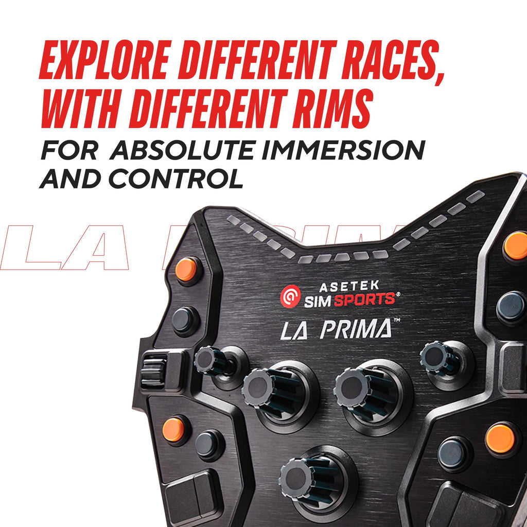 Asetek La Prima GT Button Box Control Panel Sim Racing PC