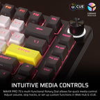 Corsair MAKR PRO 75 Magnetic Mechanical Gaming Keyboard – US QWERTY – Black