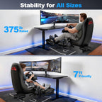 DIWANGUS Stable Racing Simulator Cockpit for Logitech, Thrustmaster, MOZA