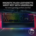 Razer BlackWidow V4 Pro Mechanical Gaming Keyboard, Green Tactile Switches
