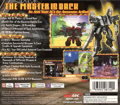 Armored Core: Master of Arena - PlayStation (Renewed)