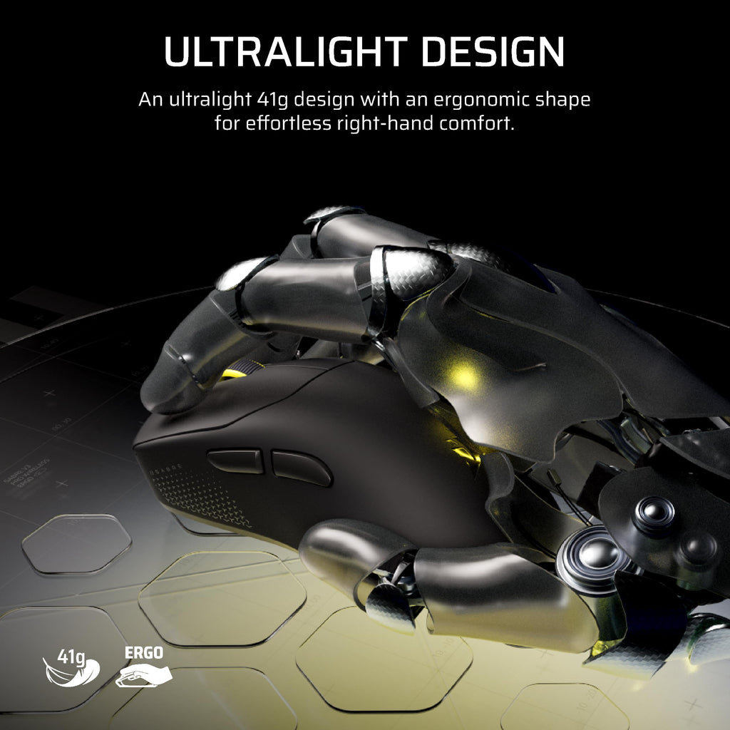 CORSAIR SABRE v3 PRO PureVector ERGO Wireless Ultralight FPS Gaming Mouse
