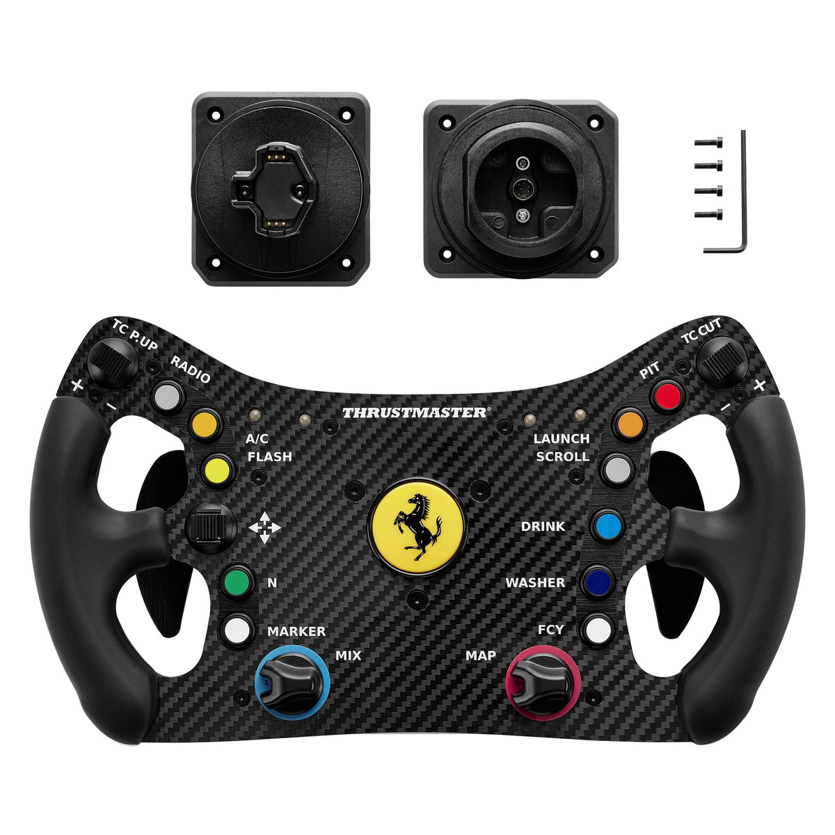 Thrustmaster Ferrari 488 GT3 Wheel Add-On Replica Rim - PS5, XBOX & PC
