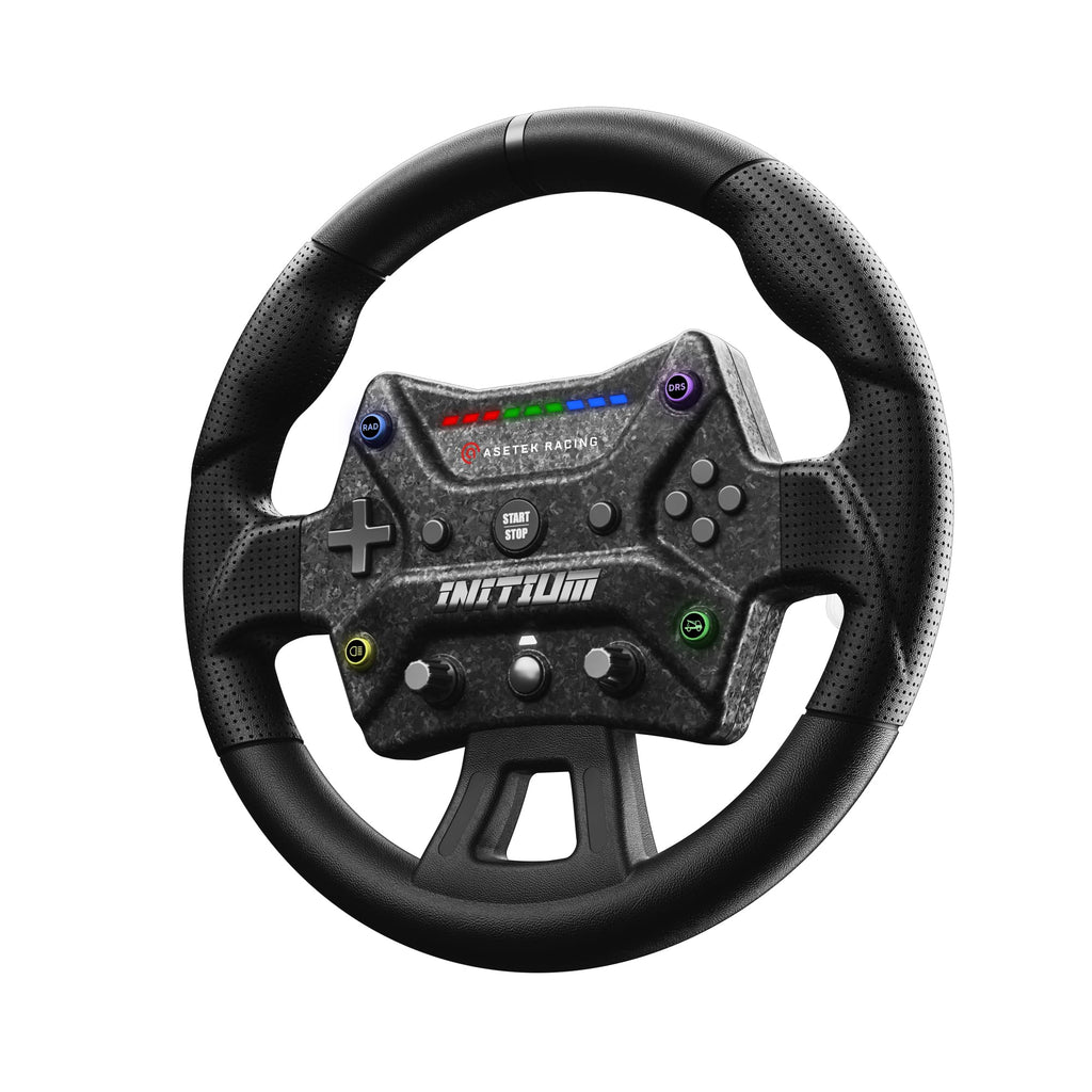 Asetek Initium Sim Racing Bundle Direct Drive Wheelbase Pedals PC Set