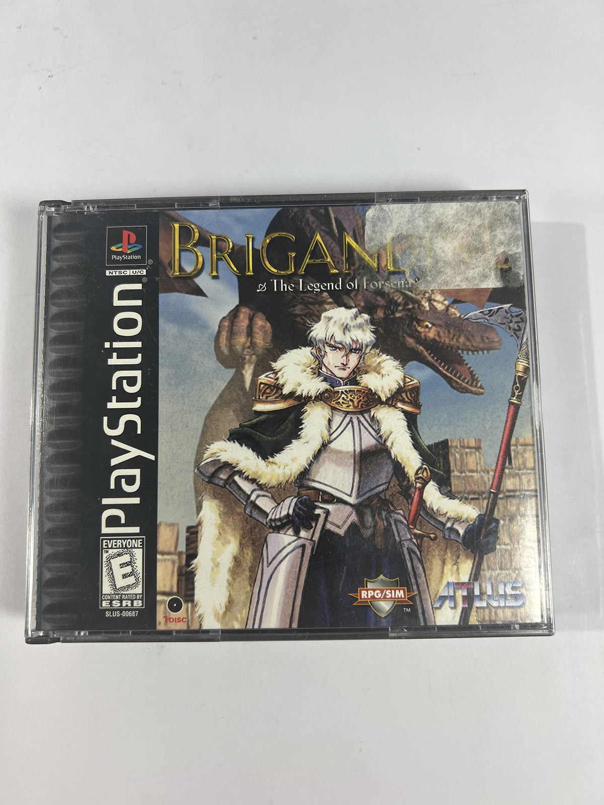 Brigandine: Legend of Forsena - Playstation (Renewed)