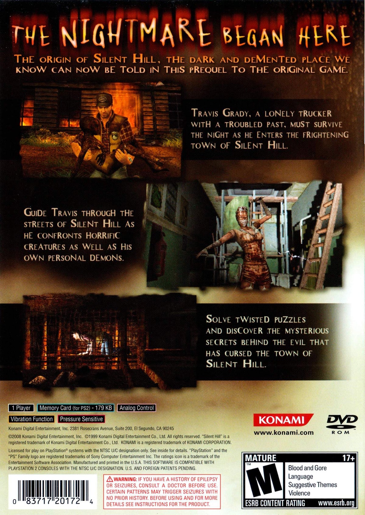 Silent Hill Origins - PlayStation 2 (Renewed)