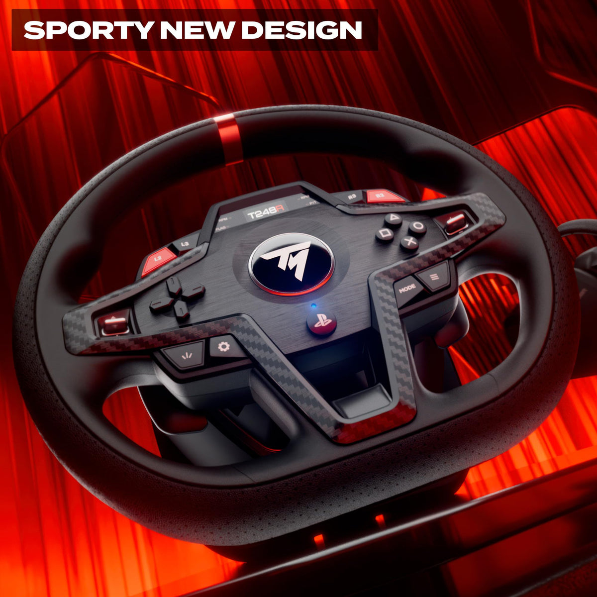 Thrustmaster T248R Force Feedback Racing Wheel & Pedal Set - PS5 & PC