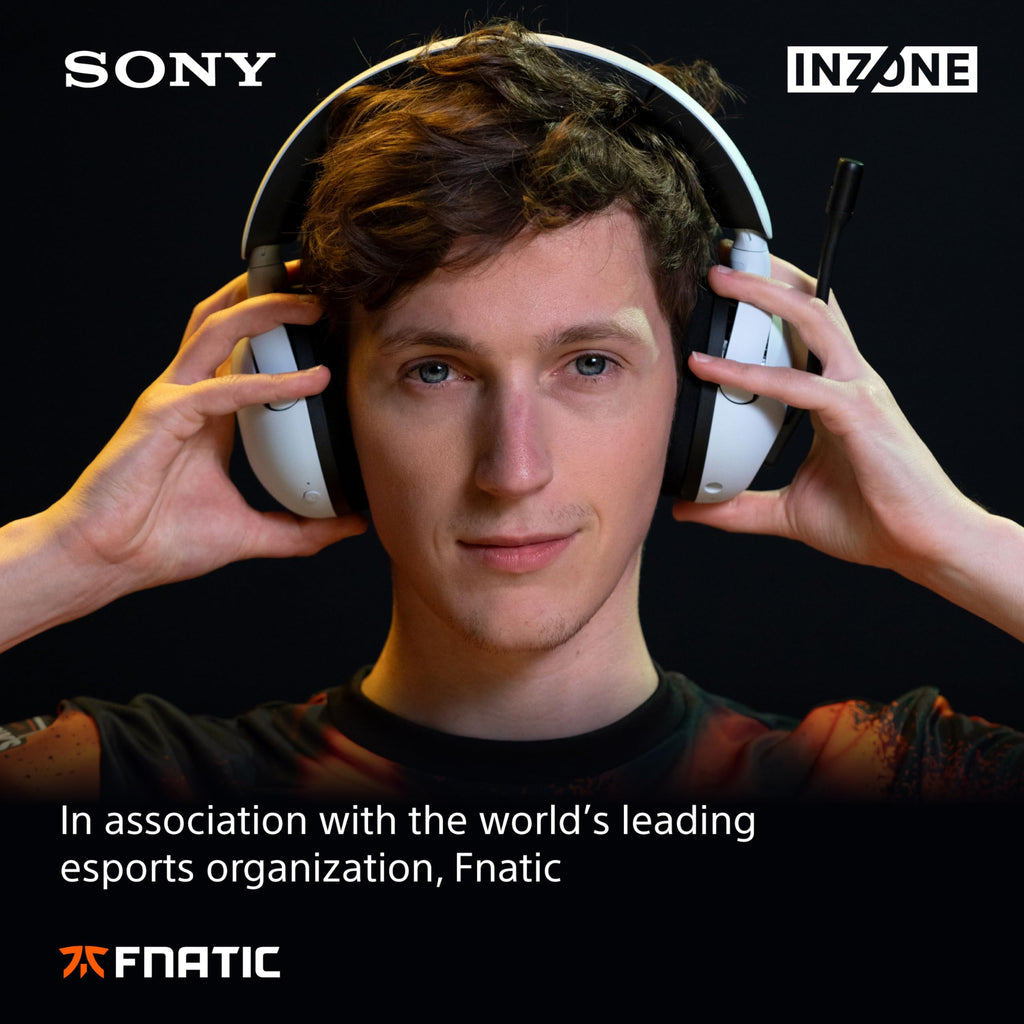 Sony INZONE H5 Wireless Over-Ear Gaming Headset PS5 Headphones, Black