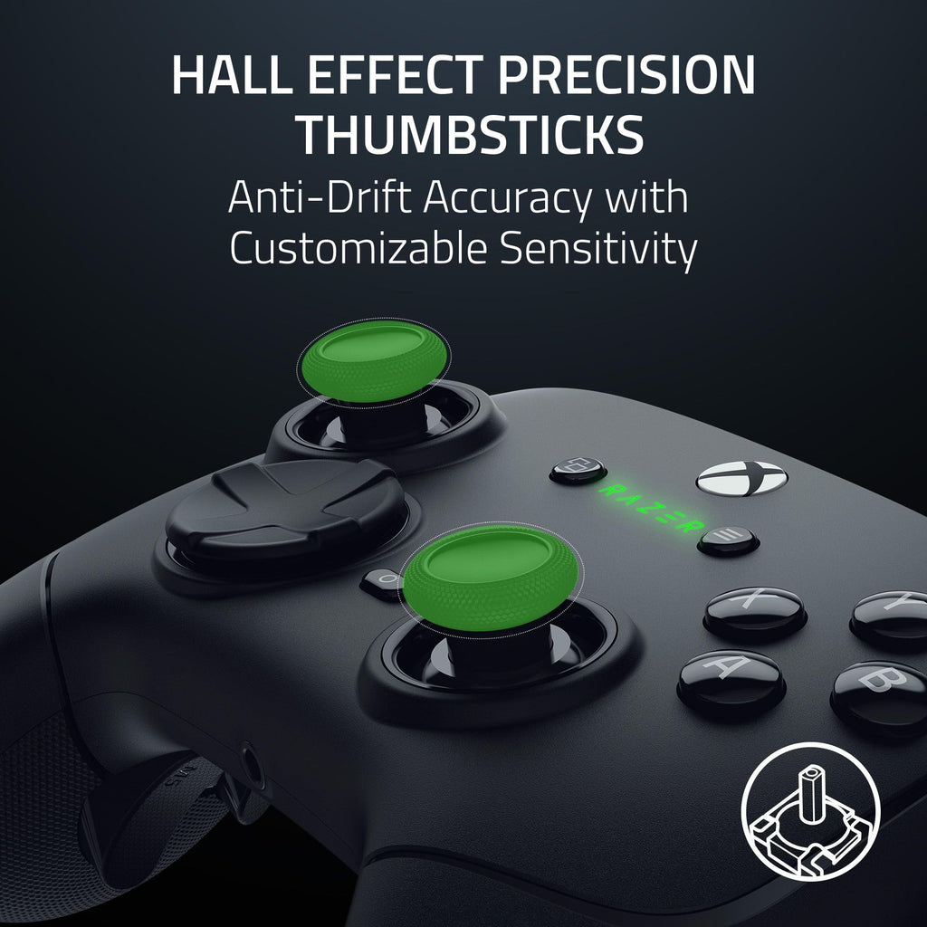 Razer Wolverine V3 Pro Wireless Gaming Controller: Licensed for Xbox Series X|S, Xbox One, Windows PC - 6 Remappable Buttons - Fast Triggers - Customizable Thumbsticks - Wired Tournament Mode - Black