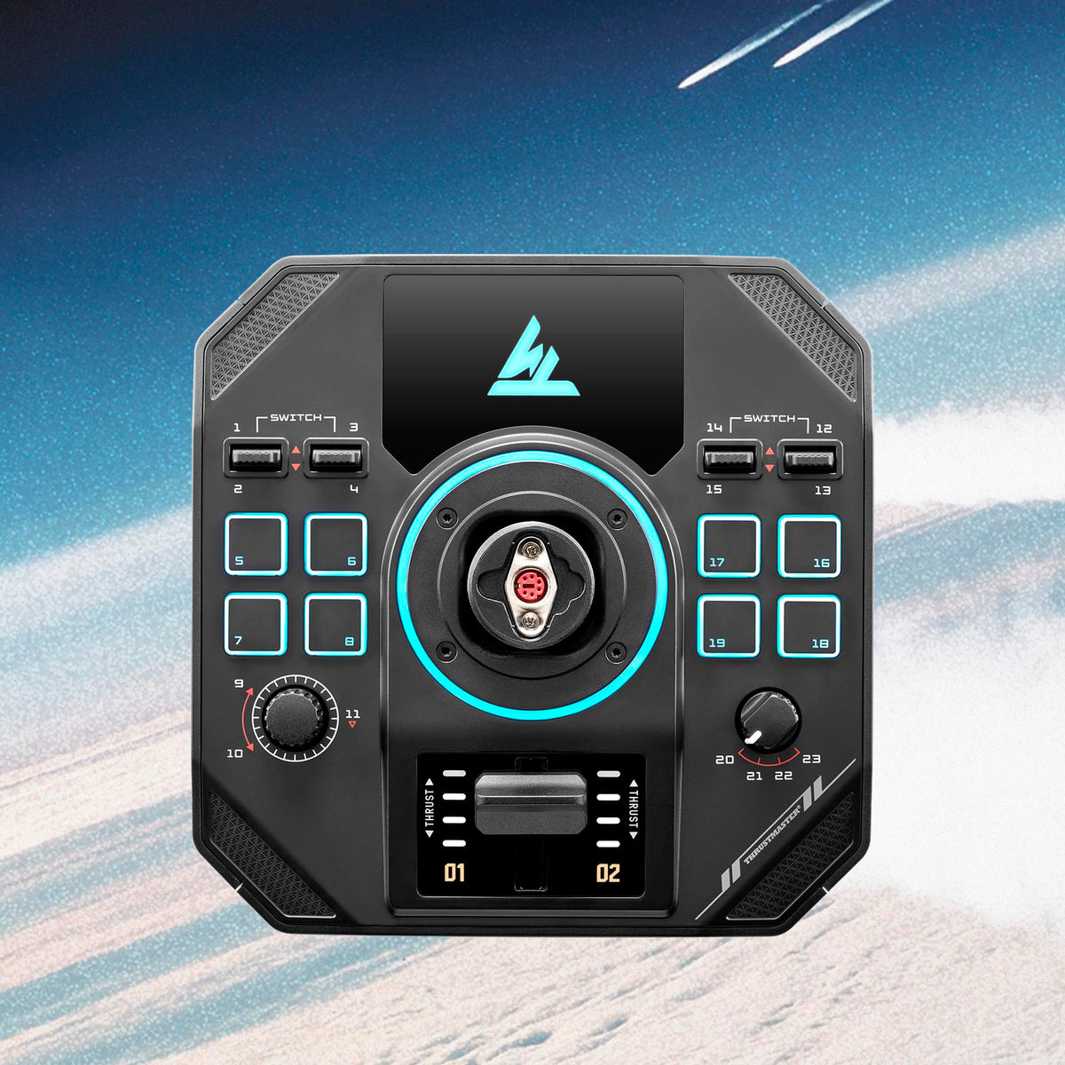 Thrustmaster Sol-R4 HOTAS Space Combat Flight Stick & Throttle - PC
