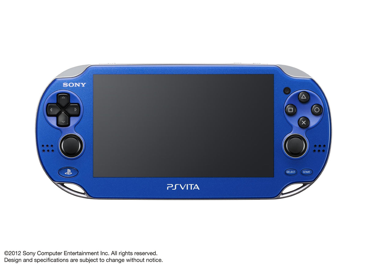 PlayStation Vita, WiFi Sapphire Blue, Japanese Version