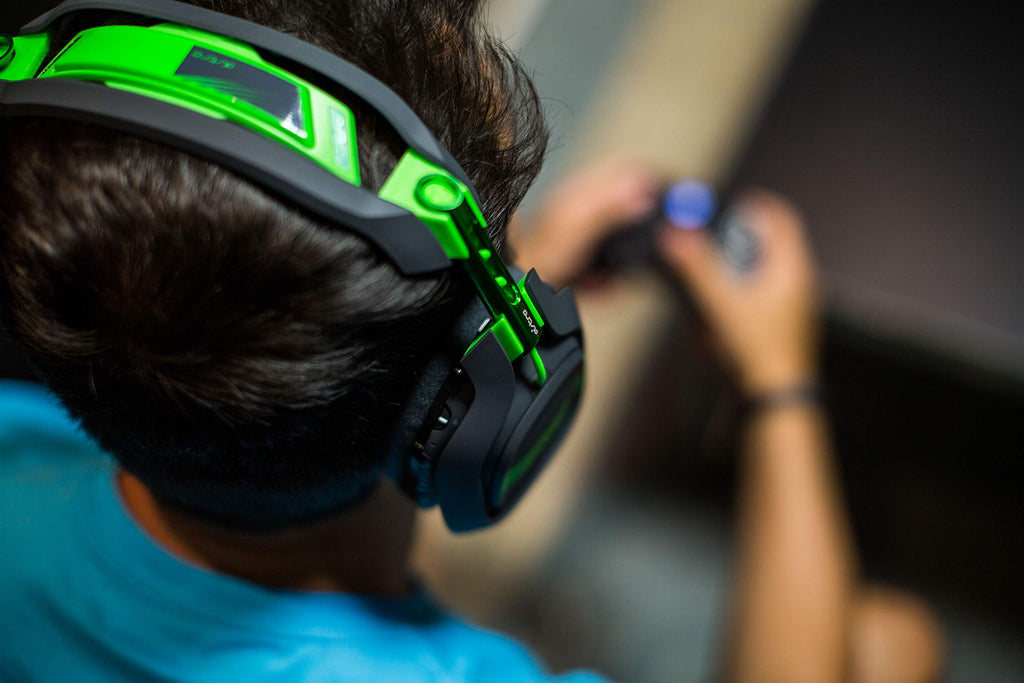 ASTRO Gaming A50 Wireless Dolby Gaming Headset - Black/Green - Xbox One and PC