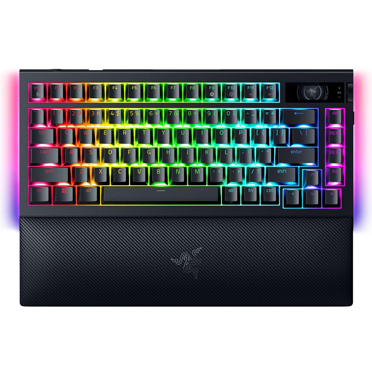 Razer BlackWidow V4 Pro Mechanical Gaming Keyboard, Green Tactile Switches