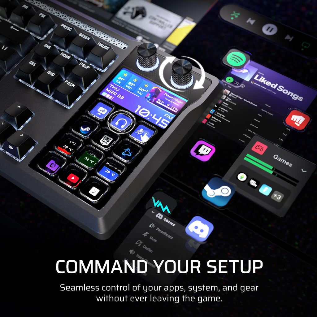 Corsair Galleon 100 SD RGB Mechanical Wired Gaming Keyboard – Black