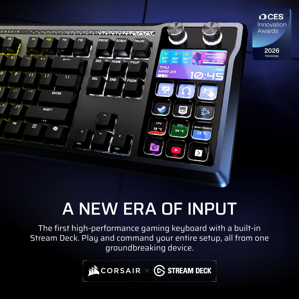 Corsair Galleon 100 SD RGB Mechanical Wired Gaming Keyboard – Black