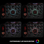 SIM-PANEL PC Sim Racing Gen 2 Button Box (Horizontal Layout)