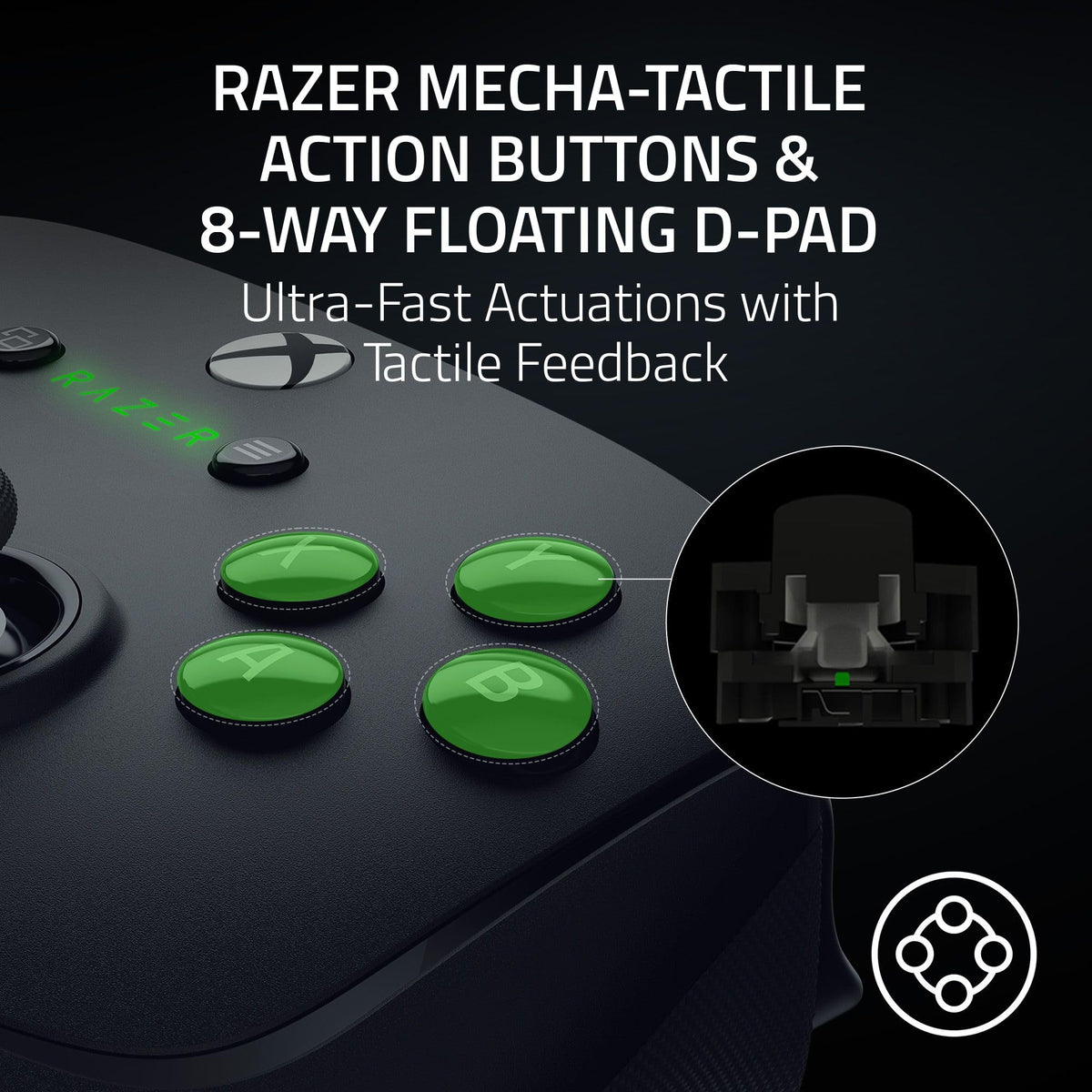 Razer Wolverine V3 Pro Wireless Gaming Controller: Licensed for Xbox Series X|S, Xbox One, Windows PC - 6 Remappable Buttons - Fast Triggers - Customizable Thumbsticks - Wired Tournament Mode - Black