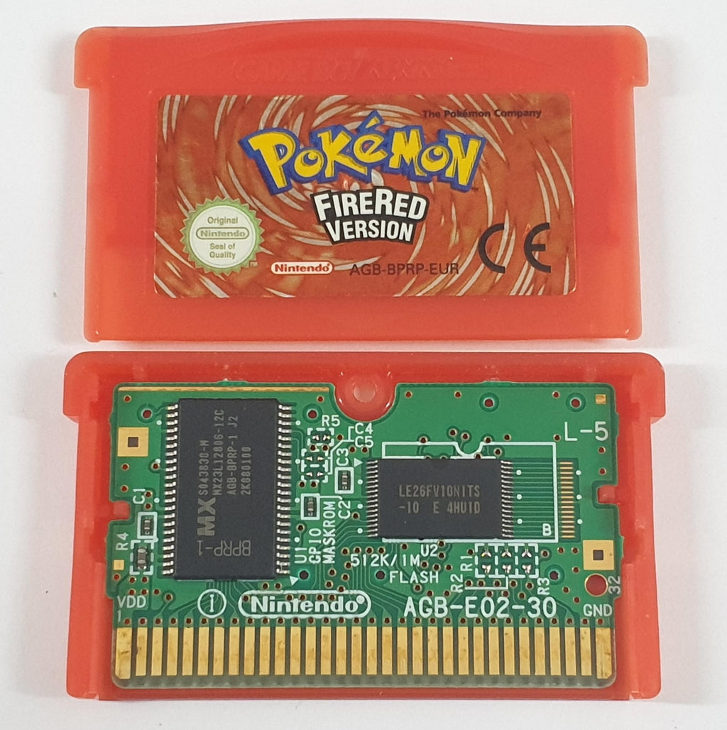 Nintendo Pokémon Fire Red Version Game Boy Advance Authentic Cartridge GBA Firered (Renewed)