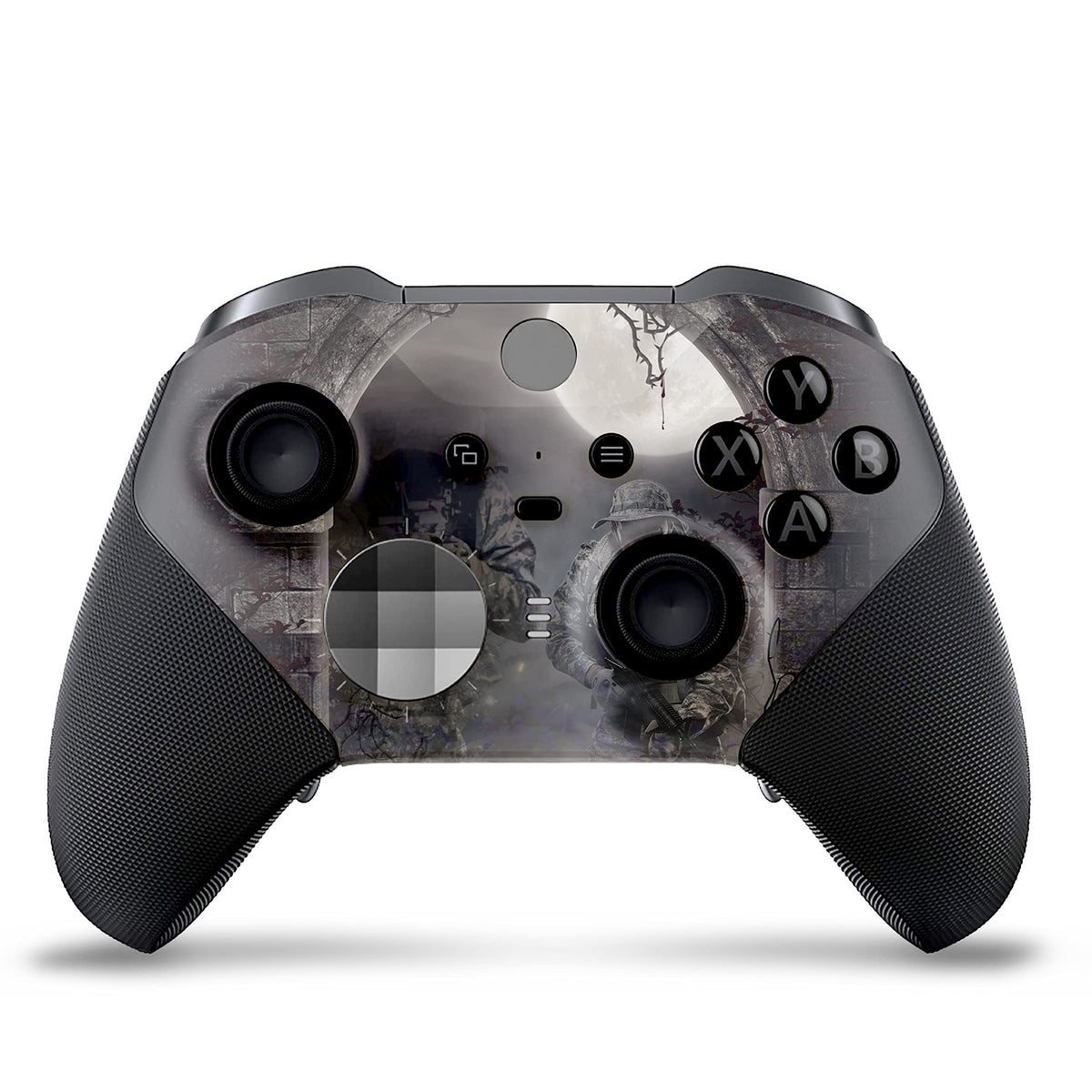 DreamController Cherry Blossom X-box Elite Controller Series 2 Limited Edition Custom Elite Series 2 Controller for X-box One/Series X/S. with Advanced Hydro-Dip Paint Technology (Not Just a Skin)
