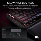 CORSAIR Vanguard 96 RGB Mechanical 96% Wired Gaming Keyboard – Black