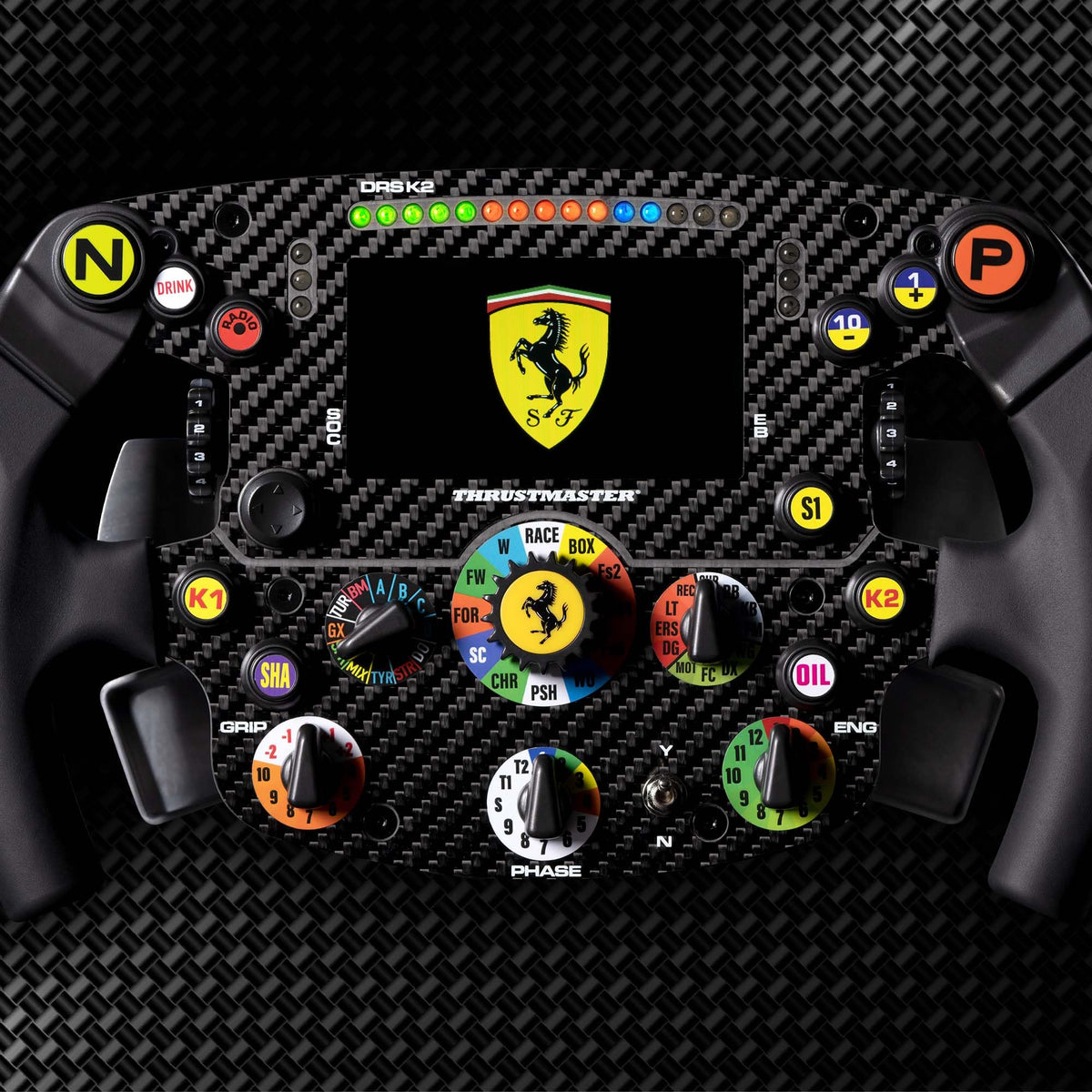 Thrustmaster Formula Wheel Add-On Ferrari SF1000 Edition, Replica Wheel, PS5, PS4, PC,