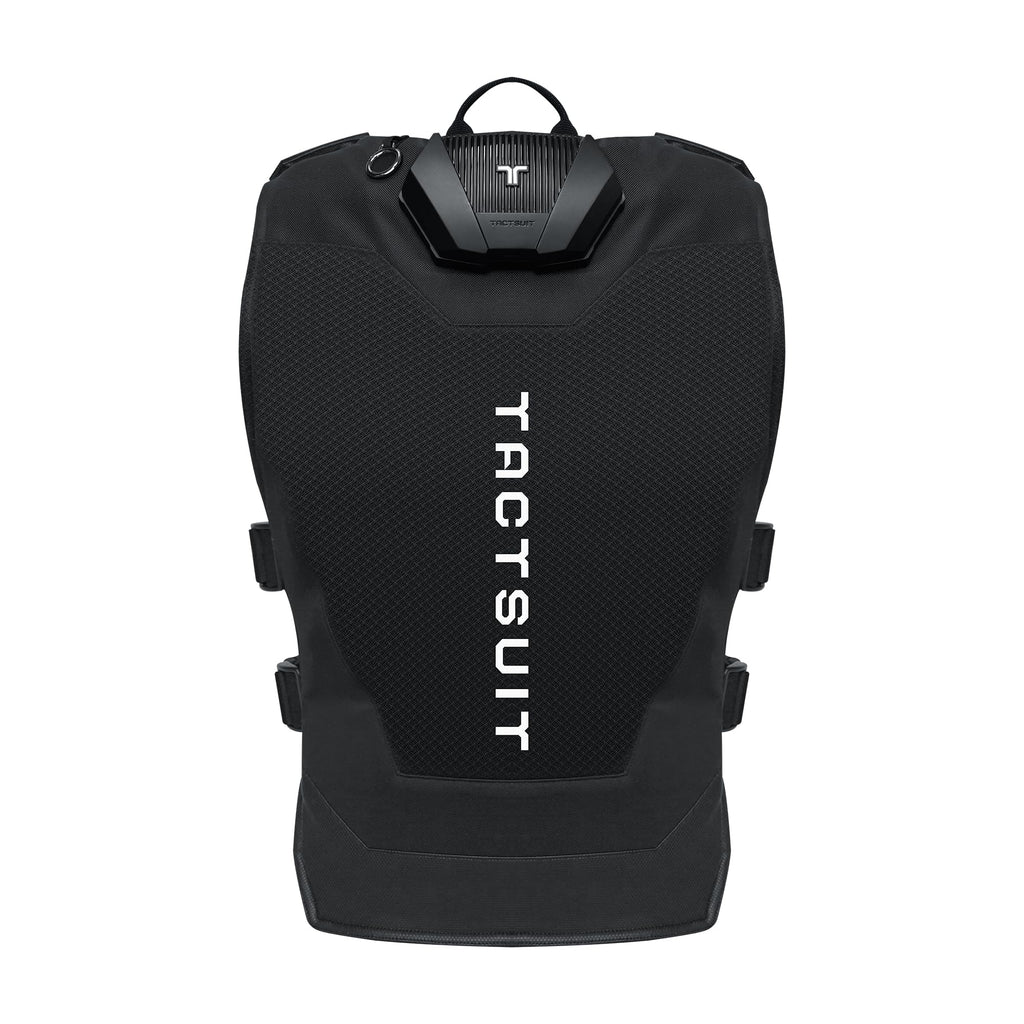 bHaptics TactSuit Pro 2026 | Flagship Haptic Vest for Gaming & VR | Sim Racing, Music | 32 Feedback Motors | Front Controller