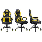 SUBSONIC Batman - Junior Gamer Chair - Gaming Office Chair for Children and Teens - Official License