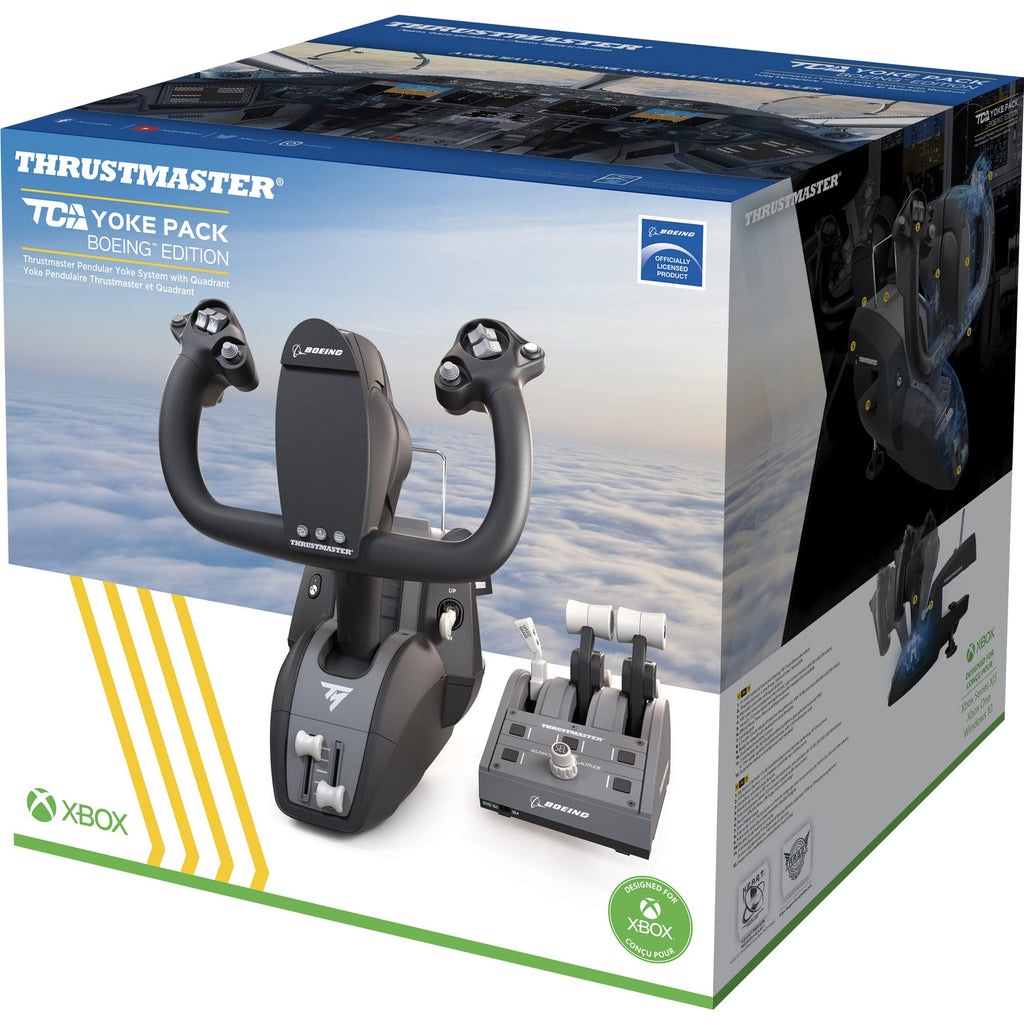Thrustmaster TCA Yoke & Quadrant Boeing Edition Flight Pack - XBOX & PC