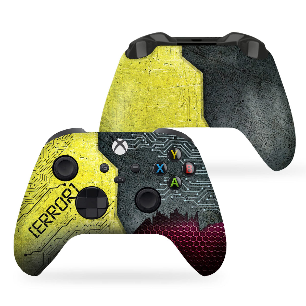Neon Abyyss Video Game Custom X-box Controller Wireless for Series X/S