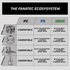 FANATEC Sim Racing CSL DD QR2 Wheel Base – 5 Nm Direct Drive Base, Dynamic Force Feedback, QR2 Motorsport-Derived Quick-Release System – PC