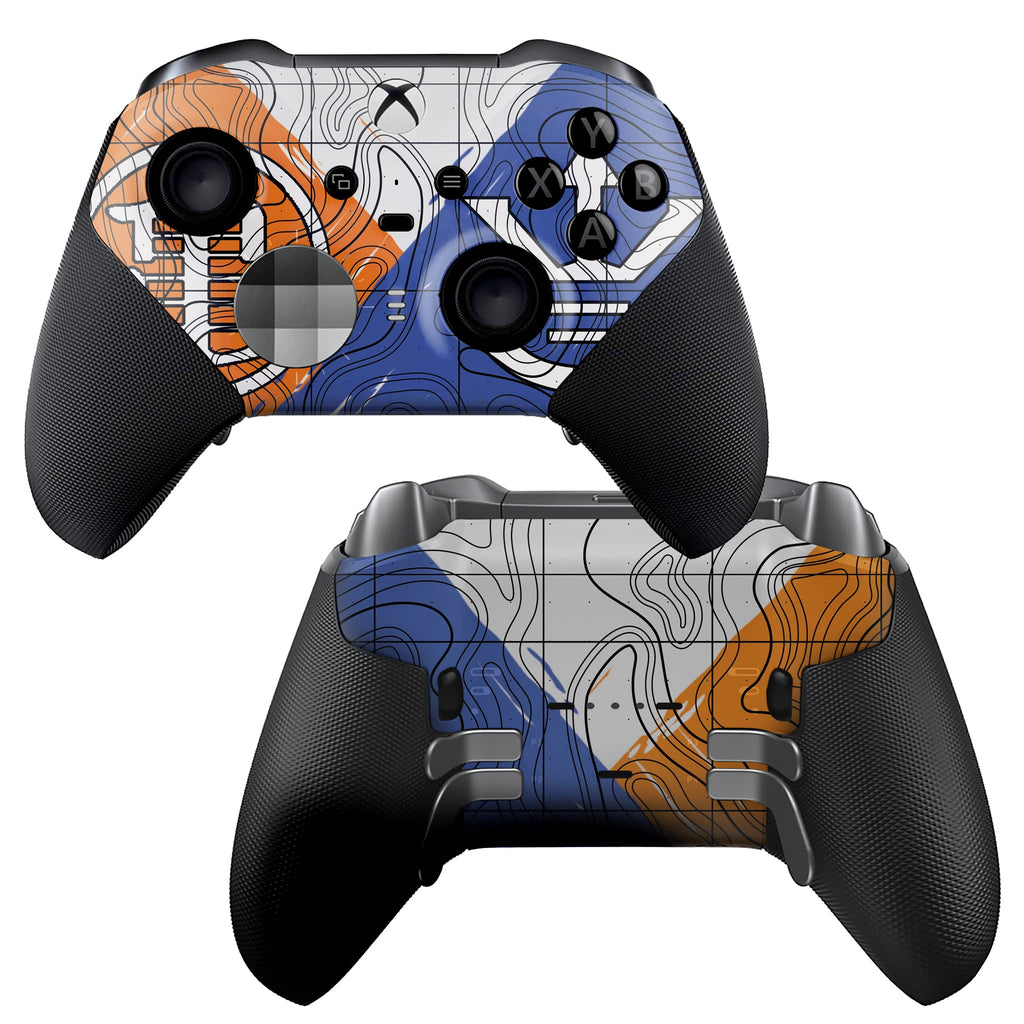 DreamController Cherry Blossom X-box Elite Controller Series 2 Limited Edition Custom Elite Series 2 Controller for X-box One/Series X/S. with Advanced Hydro-Dip Paint Technology (Not Just a Skin)