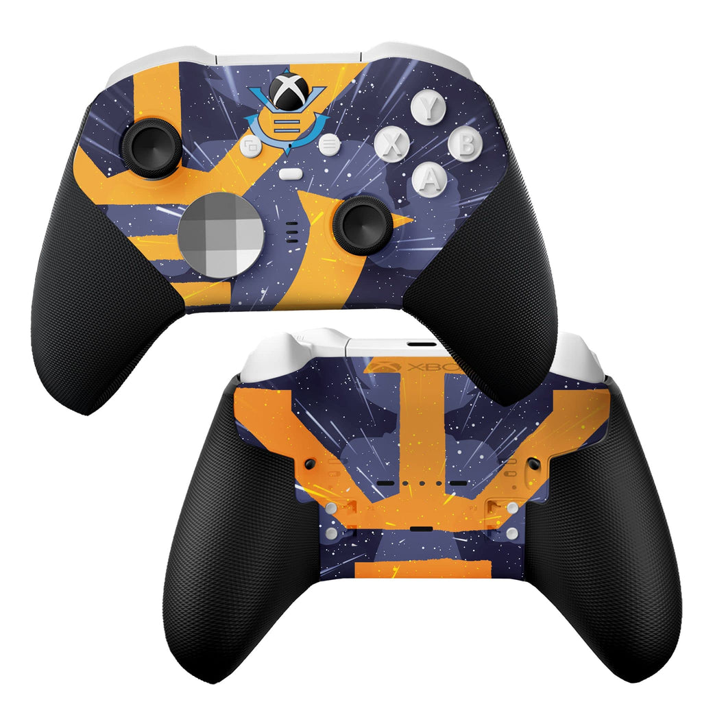 DreamController Cherry Blossom X-box Elite Controller Series 2 Limited Edition Custom Elite Series 2 Controller for X-box One/Series X/S. with Advanced Hydro-Dip Paint Technology (Not Just a Skin)