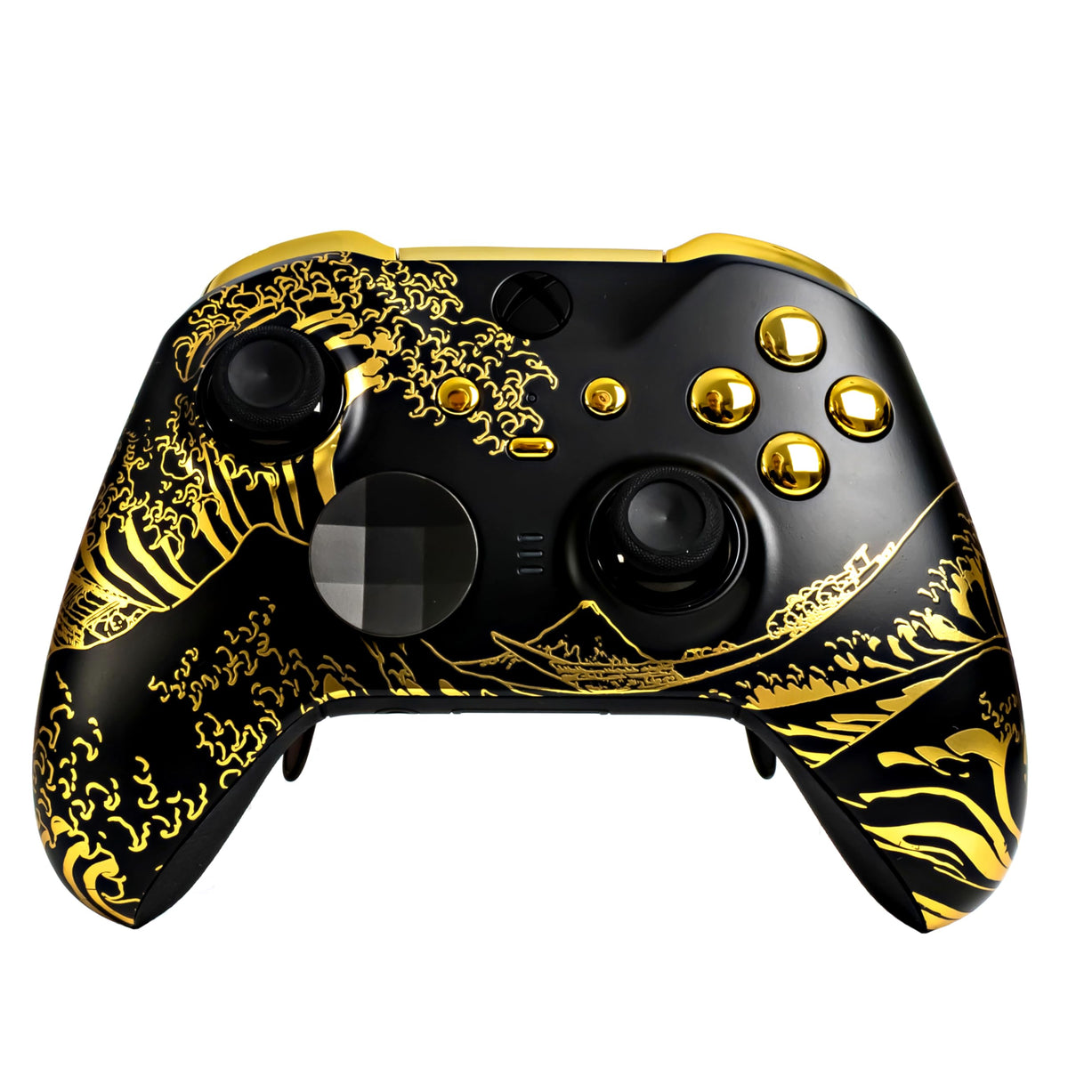 Xbox Elite Series 2 Custom Soft Touch Controller - Soft Touch Feel, Added Grip, Neon Orange Color - Compatible with Xbox One, Series X, Series S