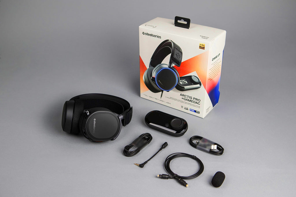SteelSeries Arctis Pro + GameDAC Wired Gaming Headset - Black