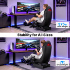 DIWANGUS Foldable Racing Simulator Cockpit for Logitech, Thrustmaster, MOZA