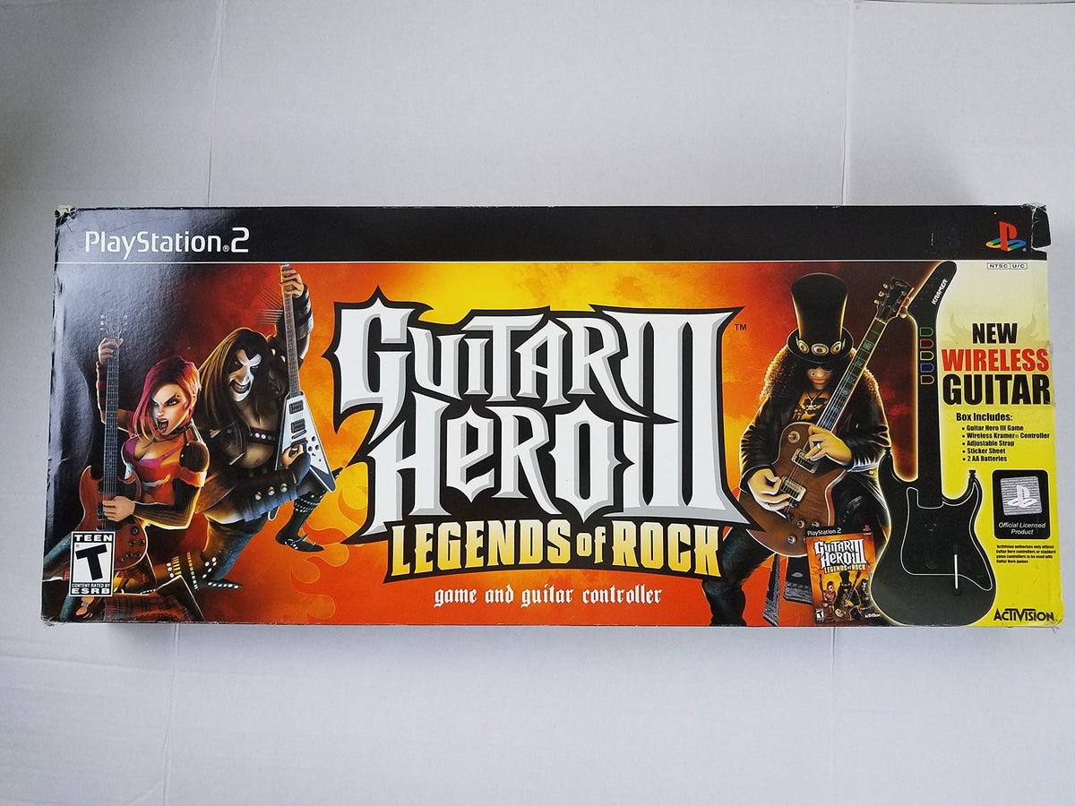 Guitar Hero III: Legends of Rock Wireless Bundle - Xbox 360
