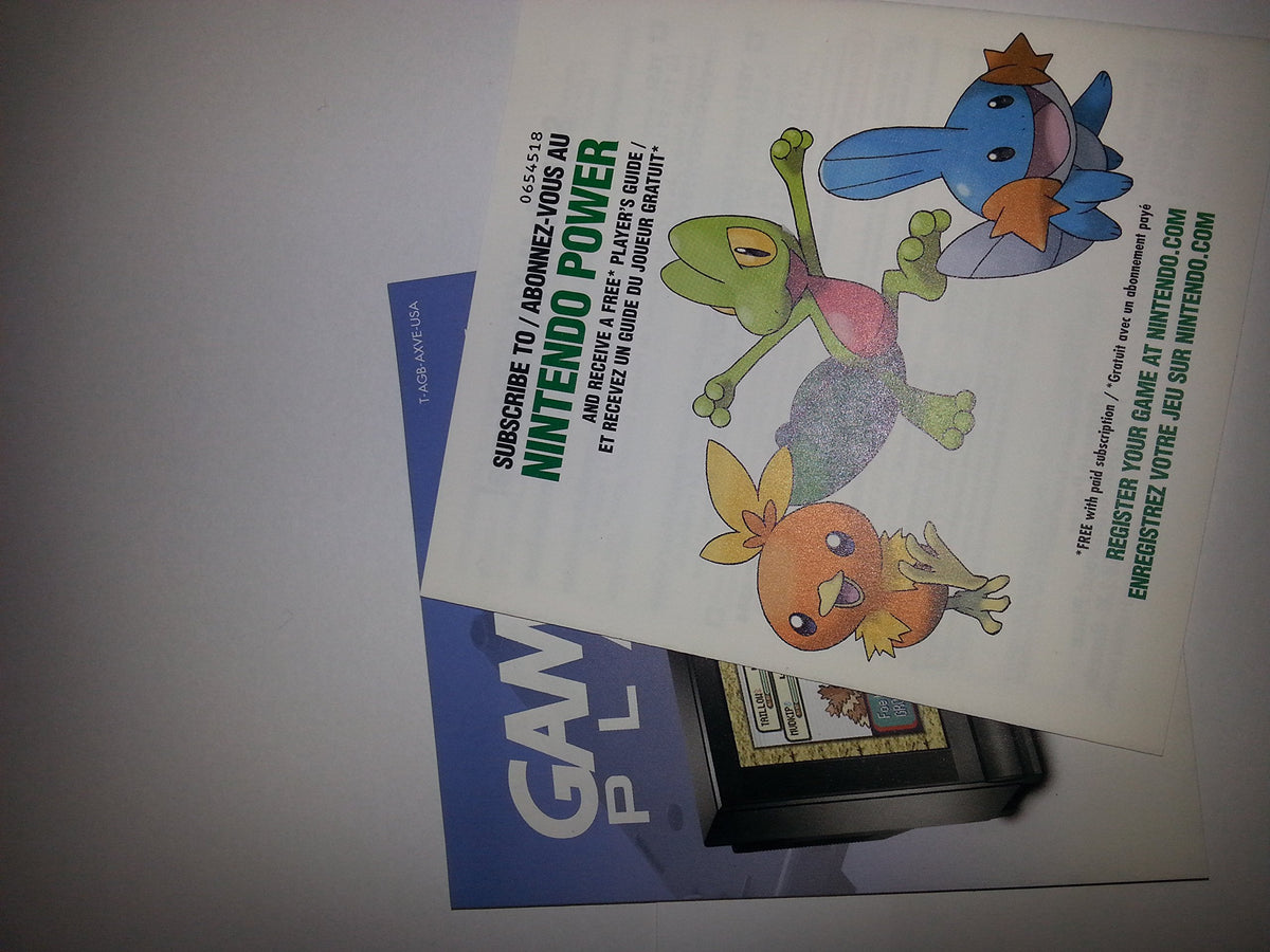GameBoy Advance - Pokemon Smaragd Edition / Emerald